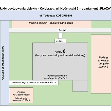 Plaza Z 2 Sypialniami I Salonem - 150 M Od Morza Kolobřeh